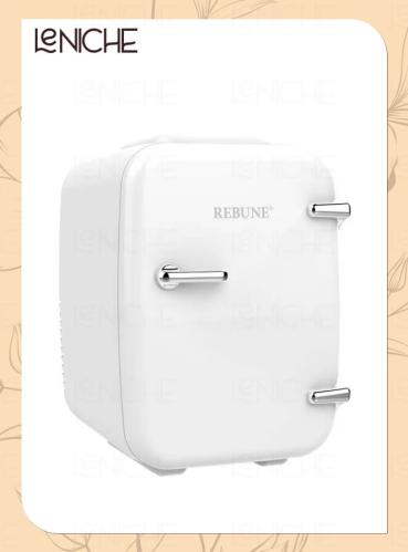 ثلاجة صغيرة لمستحضرات التجميل 4 لتر مع تبريد وتدفئ...