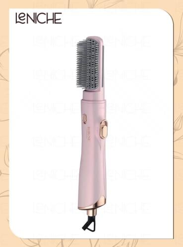 مصفف الشعر ريبون بفرشاة 1200 واط باللون الوردي