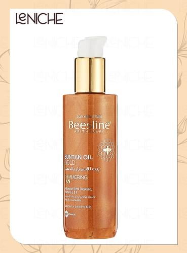 زيت تسمير بيزلين زيت تسمير البشرة بالذهب 200 مل