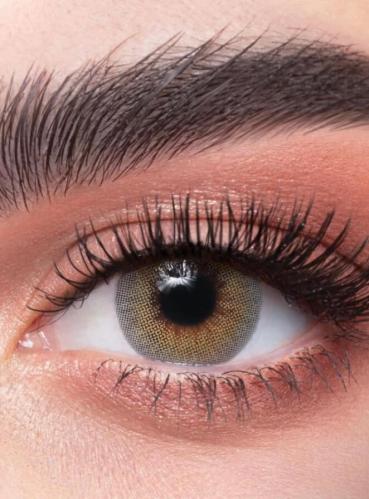 عدسات ذهب سموكي