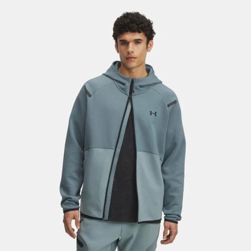 هودي أنستوبابل فليس بسحاب كامل للرجال – أزرق | Men's Unstoppable Fleece Full-Zip Hoodie – Blue