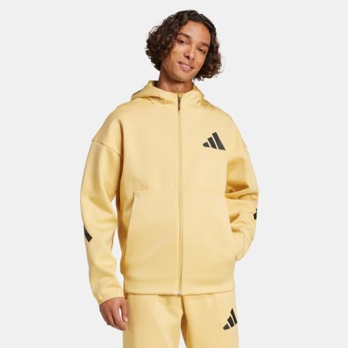 هودي Z.N.E للرجال – هودي بسحاب كامل أصفر Men's Z.N.E Hoodie – Full-Zip Yellow Hoodie