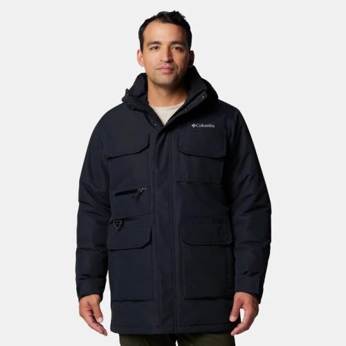 جاكيت لاندرومر باركا للرجال - أسود | Landromer Parka Jacket for Men - Black