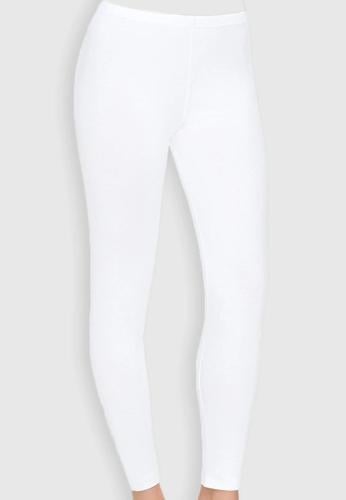 برمودا بناتي أبيض خامة قطنية