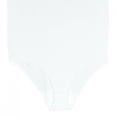 بدي سوت نسائي عريض أبيض