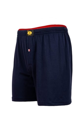 بوكسر رجالي كحلي قطن 100%