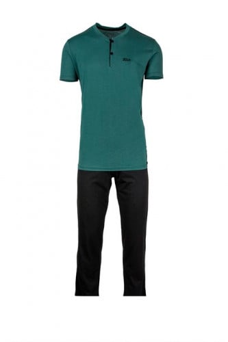 طقم بيجاما رجالي أخضر