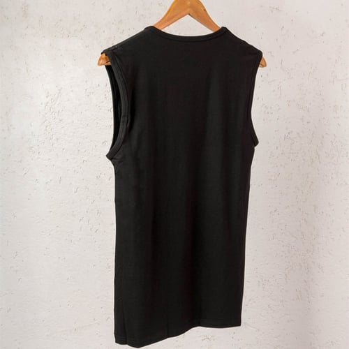 فنيلة رجالي كتافي أسود