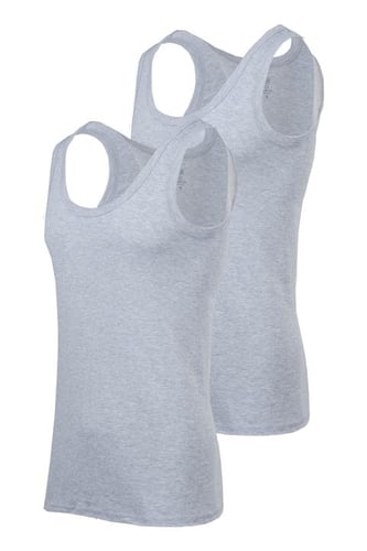 فنيلة داخليه رجالي علاقي رصاصي