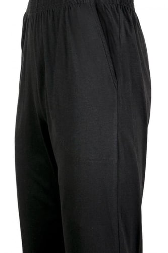 طقم بيجاما رجالي سماوي 3 قطع بتصميم أنيق ومريح