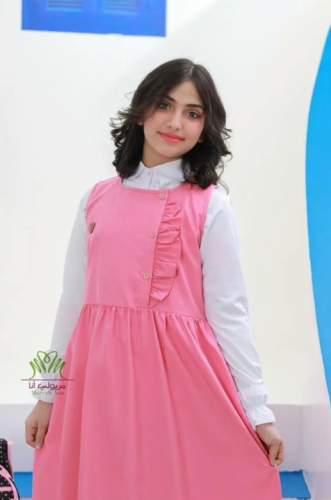 Pink primary apron, Shial model SH