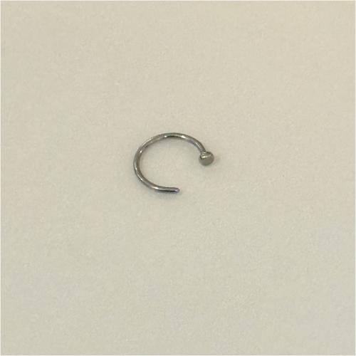 Flat Disk Nose Ring