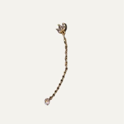 Drop Earring - Gold