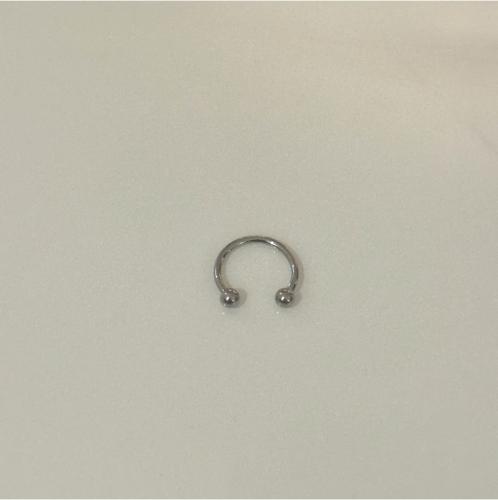 Titanium Septum Horseshoe - 16GA