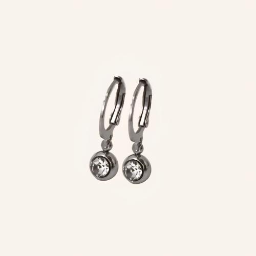 Gem Hoops - Pair