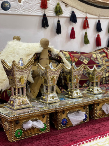 مباخر حايلية فضي بحلق
