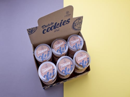 كوكيز بقطع الشوكلاتة (كرتون 6 علب)