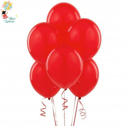 بالونات هيليوم أحمر