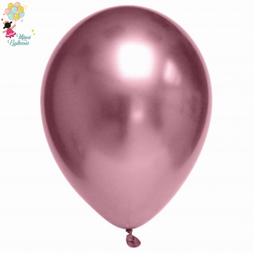 بالونات هيليوم كروم - روز