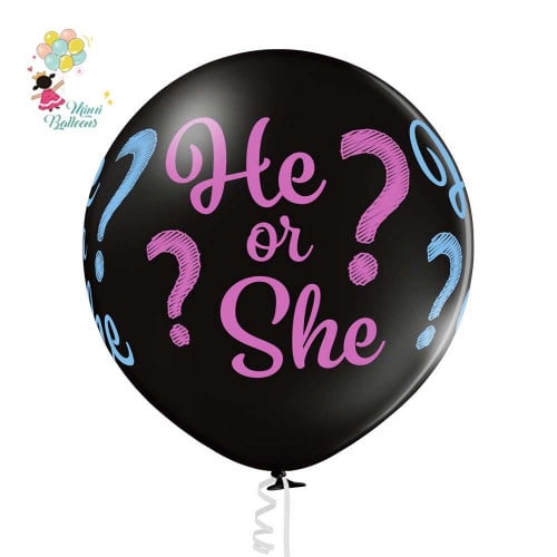 بالون كشف الجنين كبير