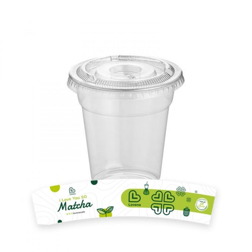 مجموعة اكواب مع أغطيه