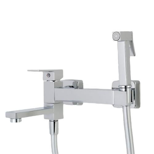 شطاف جداري مع خلاط وصباب متحرك - مارينو كروم لماع