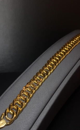 اسوارة جنزير عيار 21 وزن 15.69 جرام