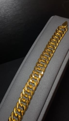 اسوارة جنزير عيار 21 وزن 15.69 جرام