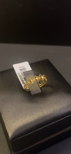 خاتم ذهب عيار 21