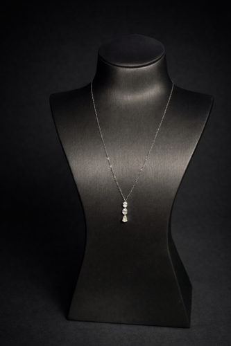 نصف طقم لونين عيار 18 وزن 3.6 جرام