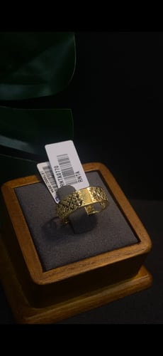 خاتم ذهب عيار 21