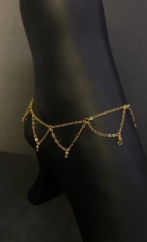 خلخال عيار 21 وزن 2.68 جرام