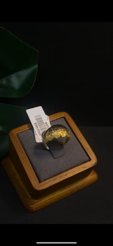خاتم ذهب عيار 21