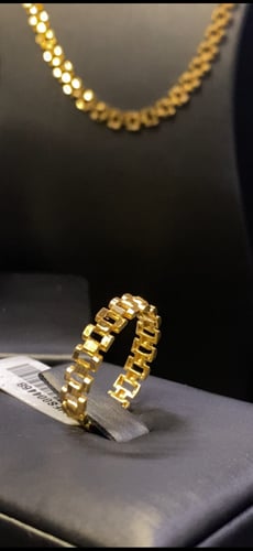 طقم رولكس عيار 21 وزن 33.47 جرام