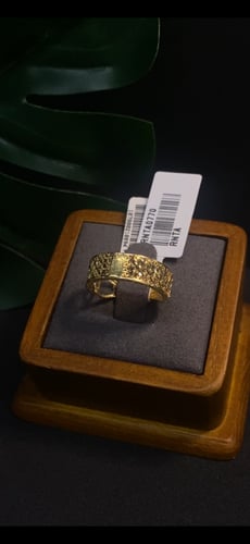 خاتم ذهب عيار 21