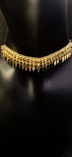 مخنق رمش العروس ناعم عيار 21 وزن 9.93 جرام