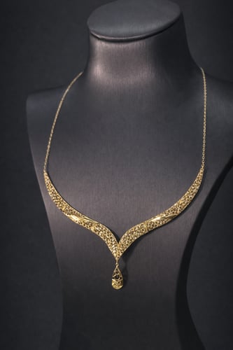 طقم ذهب عيار 21 وزن 10.42 جرام