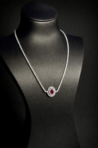 سلسال ذهب عيار 18 وزن 7.91 جرام