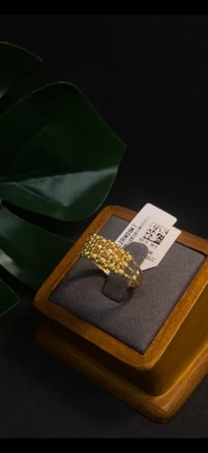 خاتم ذهب عيار 21