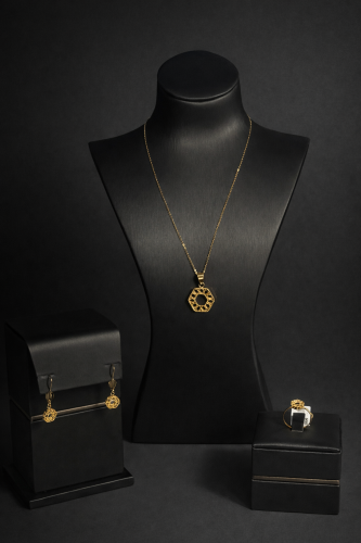 نصف طقم ديور عيار 21 وزن 5.25 جرام