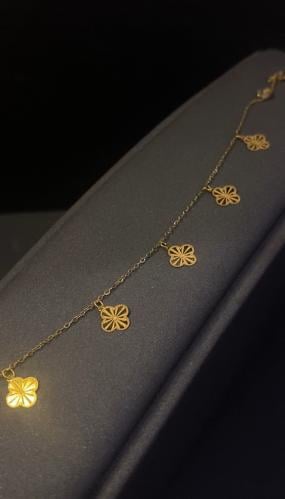 اسوارة ذهب عيار 21