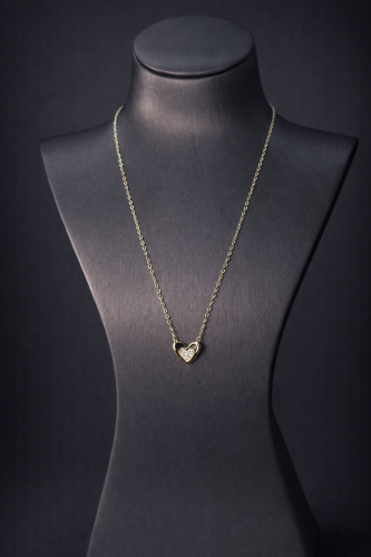 سلسال القلب عيار 18 وزن 1.74 جرام