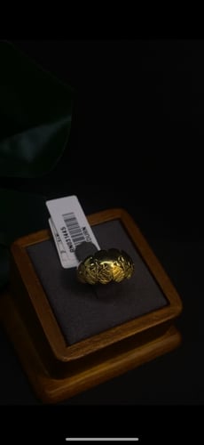 خاتم ذهب عيار 21