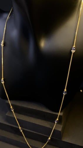 عقد هندي عيار 21