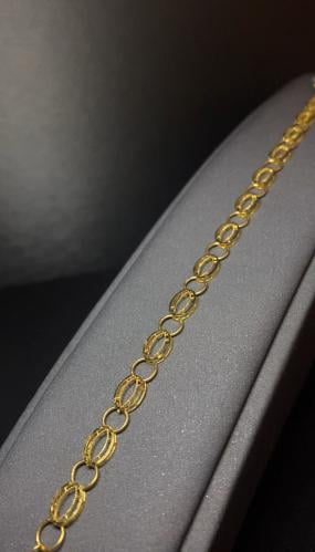 اسوارة ناعمة عيار 21 وزن 3.8 جرام