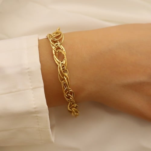 اسوارة ذهب عيار 18 بوزن 5 جرام - اسوارة الاشراقه