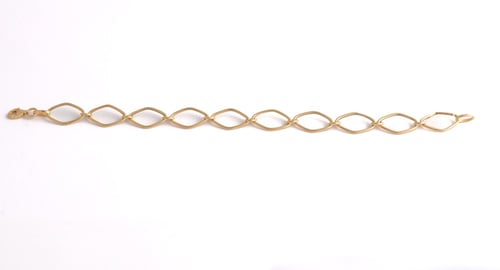 أسوراة ذهب عيار 18 بوزن 2.31 جرام - اسوارة سيلان