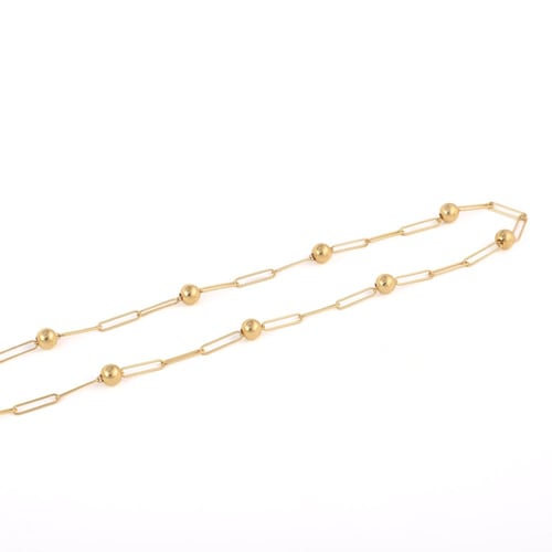 سلسال ذهب عيار 18 بوزن 6.16 جرام - سلسال السمو