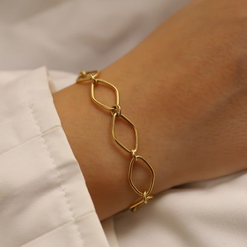 أسوراة ذهب عيار 18 بوزن 2.31 جرام - اسوارة سيلان