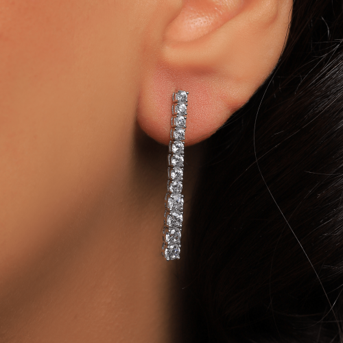 حلق ذهب عيار 18 بوزن 3.74 جرام - حلق البهاء